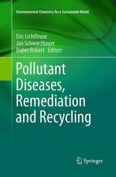 Couverture de l’ouvrage Pollutant Diseases, Remediation and Recycling