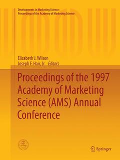 Couverture de l’ouvrage Proceedings of the 1997 Academy of Marketing Science (AMS) Annual Conference