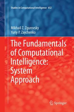 Cover of the book The Fundamentals of Computational Intelligence: System Approach