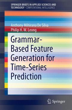 Couverture de l’ouvrage Grammar-Based Feature Generation for Time-Series Prediction