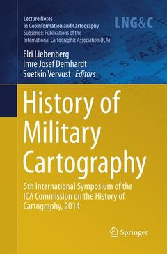 Couverture de l’ouvrage History of Military Cartography