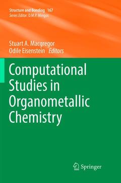 Couverture de l’ouvrage Computational Studies in Organometallic Chemistry