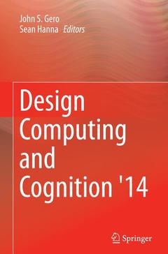 Couverture de l’ouvrage Design Computing and Cognition '14