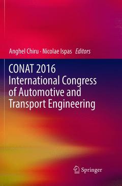 Couverture de l’ouvrage CONAT 2016 International Congress of Automotive and Transport Engineering