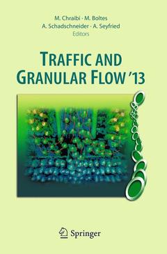 Couverture de l’ouvrage Traffic and Granular Flow '13