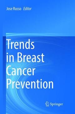 Couverture de l’ouvrage Trends in Breast Cancer Prevention