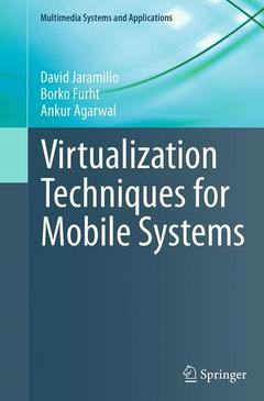 Couverture de l’ouvrage Virtualization Techniques for Mobile Systems