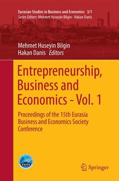 Couverture de l’ouvrage Entrepreneurship, Business and Economics - Vol. 1