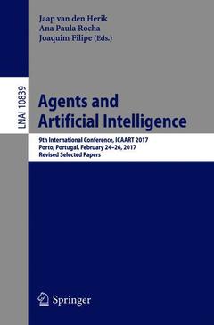 Cover of the book Agents and Artificial Intelligence