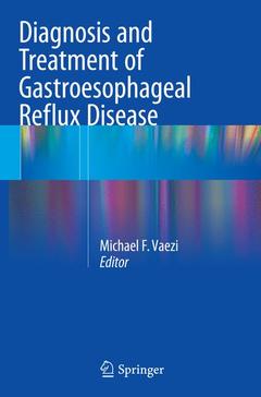 Couverture de l’ouvrage Diagnosis and Treatment of Gastroesophageal Reflux Disease