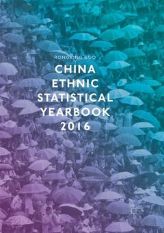 Couverture de l’ouvrage China Ethnic Statistical Yearbook 2016