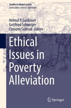 Couverture de l’ouvrage Ethical Issues in Poverty Alleviation