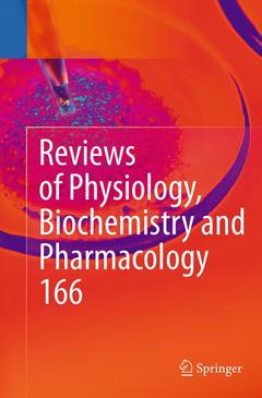 Cover of the book Reviews of Physiology, Biochemistry and Pharmacology 166
