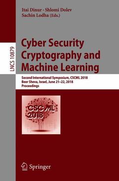 Cover of the book Cyber Security Cryptography and Machine Learning