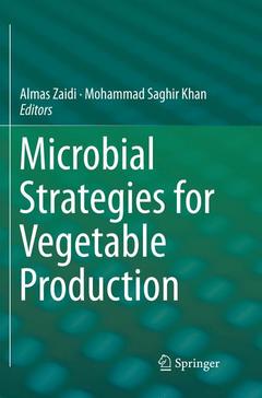 Couverture de l’ouvrage Microbial Strategies for Vegetable Production