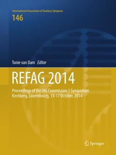 Couverture de l’ouvrage REFAG 2014