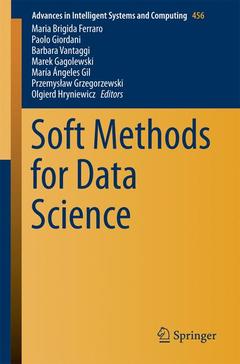 Couverture de l’ouvrage Soft Methods for Data Science