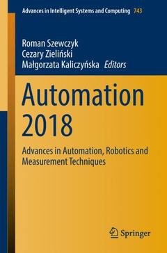Couverture de l’ouvrage Automation 2018