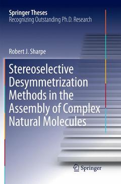 Couverture de l’ouvrage Stereoselective Desymmetrization Methods in the Assembly of Complex Natural Molecules