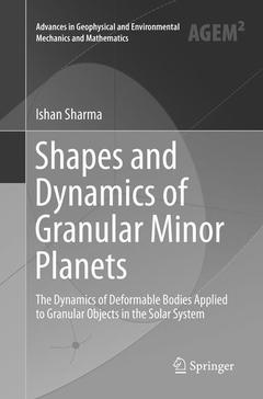 Couverture de l’ouvrage Shapes and Dynamics of Granular Minor Planets