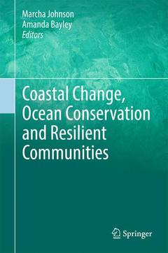 Couverture de l’ouvrage Coastal Change, Ocean Conservation and Resilient Communities
