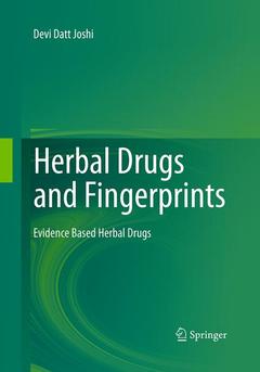 Couverture de l’ouvrage Herbal Drugs and Fingerprints