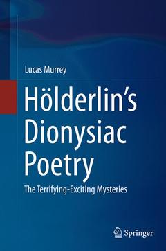 Couverture de l’ouvrage Hölderlin’s Dionysiac Poetry