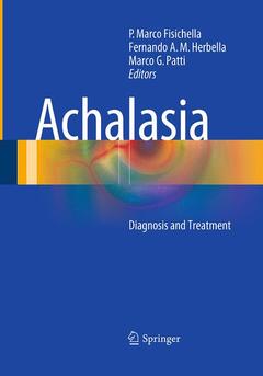 Couverture de l’ouvrage Achalasia