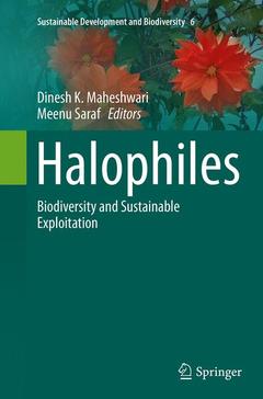 Couverture de l’ouvrage Halophiles