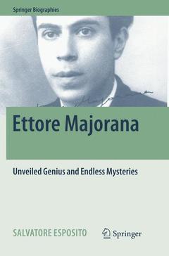 Couverture de l’ouvrage Ettore Majorana