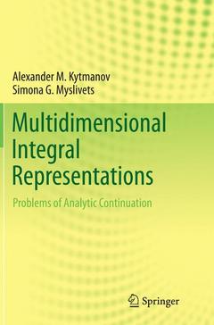 Couverture de l’ouvrage Multidimensional Integral Representations
