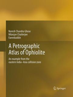 Couverture de l’ouvrage A Petrographic Atlas of Ophiolite