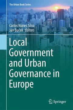Couverture de l’ouvrage Local Government and Urban Governance in Europe