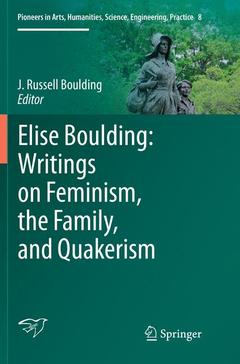 Couverture de l’ouvrage Elise Boulding: Writings on Feminism, the Family and Quakerism