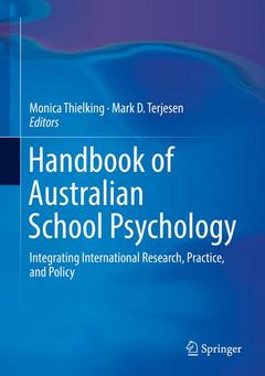 Couverture de l’ouvrage Handbook of Australian School Psychology