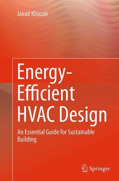 Couverture de l’ouvrage Energy-Efficient HVAC Design