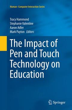Couverture de l’ouvrage The Impact of Pen and Touch Technology on Education