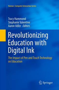 Couverture de l’ouvrage Revolutionizing Education with Digital Ink