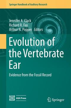 Cover of the book Evolution of the Vertebrate Ear 