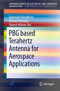 Couverture de l’ouvrage PBG based Terahertz Antenna for Aerospace Applications