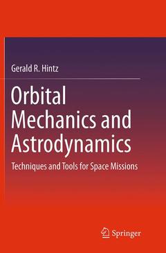 Couverture de l’ouvrage Orbital Mechanics and Astrodynamics