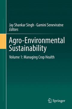Couverture de l’ouvrage Agro-Environmental Sustainability
