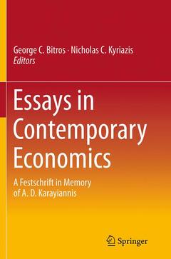 Couverture de l’ouvrage Essays in Contemporary Economics
