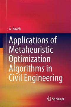 Couverture de l’ouvrage Applications of Metaheuristic Optimization Algorithms in Civil Engineering
