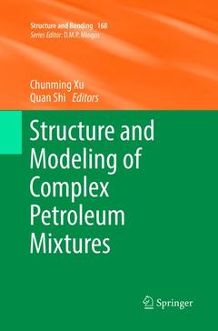 Couverture de l’ouvrage Structure and Modeling of Complex Petroleum Mixtures