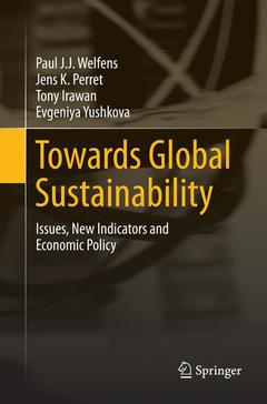 Couverture de l’ouvrage Towards Global Sustainability