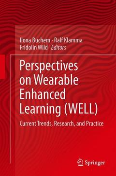 Cover of the book Perspectives on Wearable Enhanced Learning (WELL)