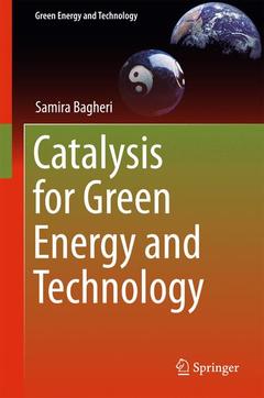 Couverture de l’ouvrage Catalysis for Green Energy and Technology
