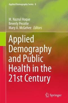 Couverture de l’ouvrage Applied Demography and Public Health in the 21st Century