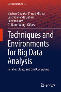 Cover of the book Techniques and Environments for Big Data Analysis